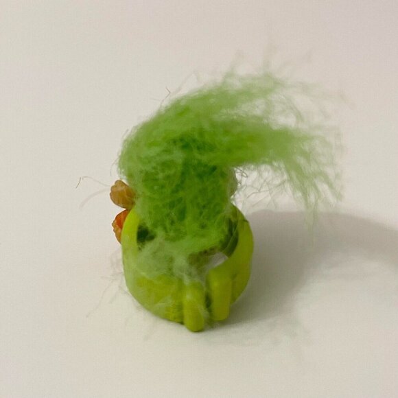 Vintage Troll Doll Halloween Masked Man Ring Troll Dolls Green - Picture 14 of 16